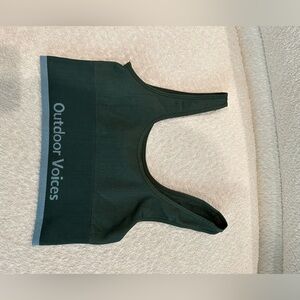 Outdoor voices sports bra